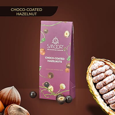 Smoor Chocolate Coated Nuts Treats Pack of 2 - Hazelnut & Almond 50 gm x 2 Smoor Chocolate Coated Nuts Treats Pack of 2 - Hazelnut & Almond 50 gm x 2