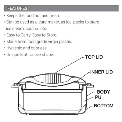 MILTON Orchid Jr. Casserole Gift Set of 3 MILTON Orchid Jr. Casserole Gift Set of 3
