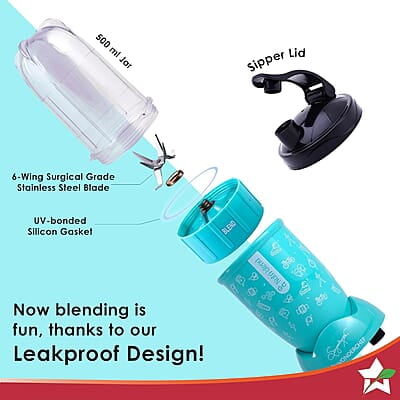 Wonderchef Nutri-blend GO, 22000 RPM 400 W 1 Unbreakable Jar Wonderchef Nutri-blend GO, 22000 RPM 400 W 1 Unbreakable Jar