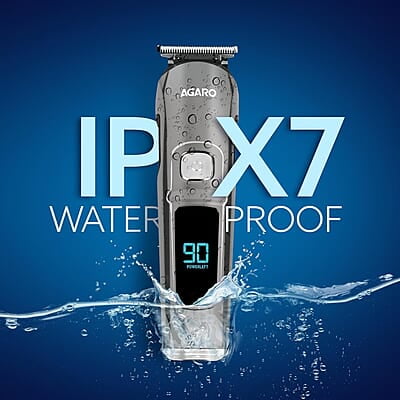 AGARO Cosmo Beard Trimmer For Men 4 Length Setting combs 2 Speed, USB Rechargeable, 90 mins Runtime AGARO Cosmo Beard Trimmer For Men 4 Length Setting combs 2 Speed, USB Rechargeable, 90 mins Runtime