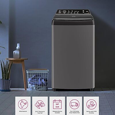 Godrej 7.5 Kg 5 Star Inbuilt heater with Steam Wash & Germ Shield Technology Fully-Automatic Top Loading