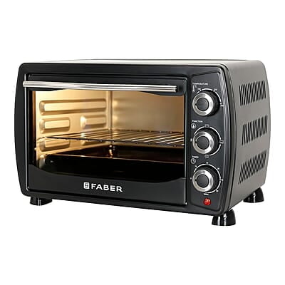Faber 20 liter 1400 Watts OTG Bake, Toast, Grill|4 Stage Functions, Upper & Lower Heating Faber 20 liter 1400 Watts OTG Bake, Toast, Grill|4 Stage Functions, Upper & Lower Heating