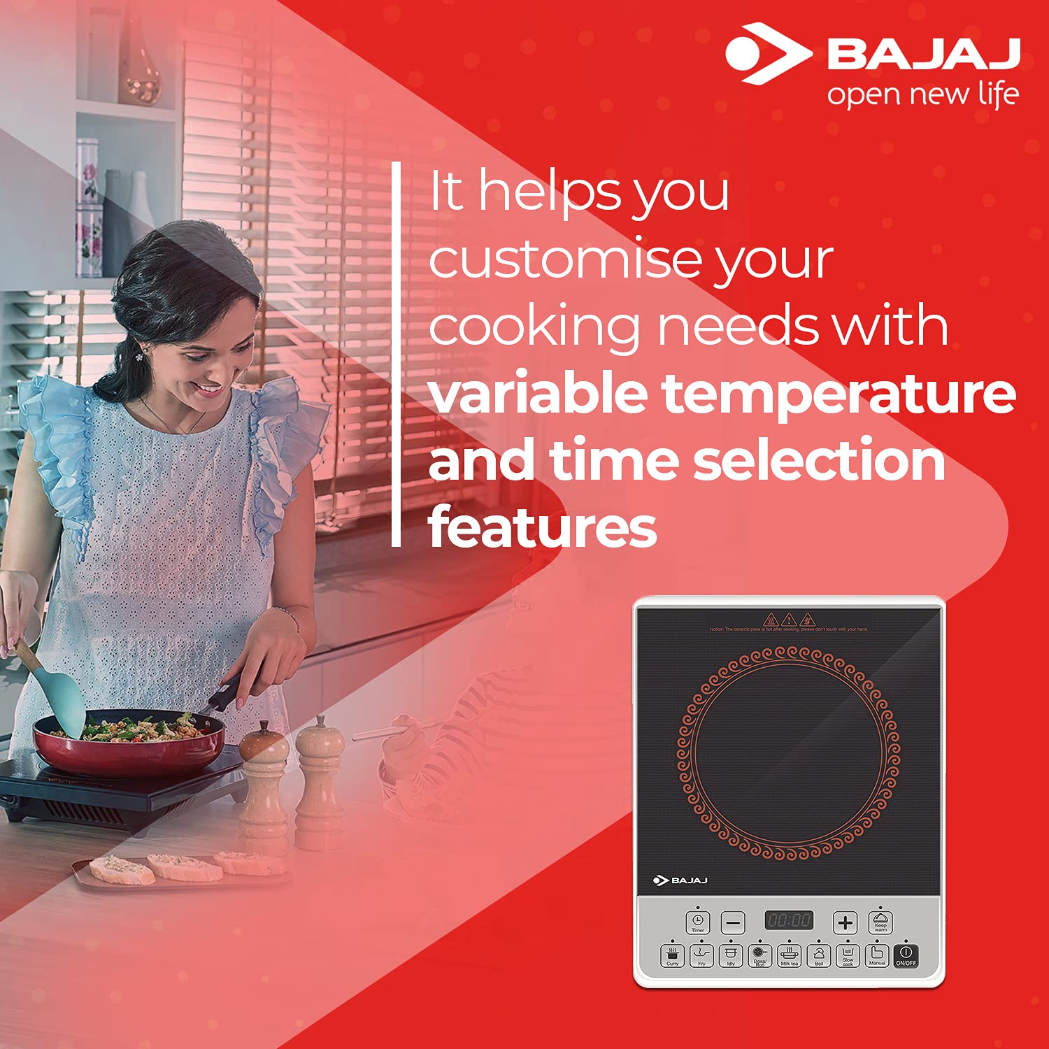 Bajaj IVORA LED Panel 18W CDL Square Bajaj IVORA LED Panel 18W CDL Square