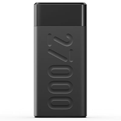 Ambrane 27000mAh Powerbank, 22.5W Fast Charging, Triple Output (2 USB & 1 Type C)