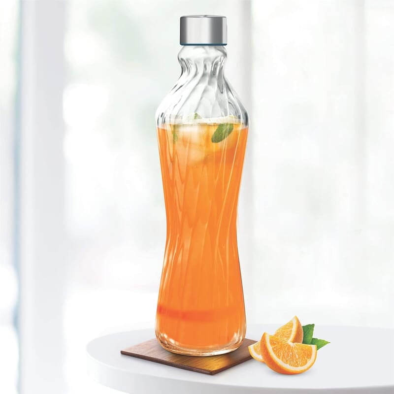 Treo by Milton Glass Bottle, 1000ml, Transparent Treo by Milton Glass Bottle, 1000ml, Transparent