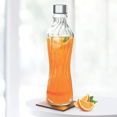 Treo by Milton Glass Bottle, 1000ml, Transparent Treo by Milton Glass Bottle, 1000ml, Transparent
