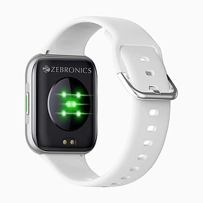 Zebronics Zeb-Fit1220CH Smart Fitness Band, 2.5D Curved Glass Full Touch Display, SpO2, BP Zebronics Zeb-Fit1220CH Smart Fitness Band, 2.5D Curved Glass Full Touch Display, SpO2, BP