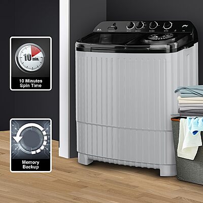 Godrej 12 Kg 5 Star Semi-Automatic Top Load Washing Machine With Air Dry and 4 Wash Programs Godrej 12 Kg 5 Star Semi-Automatic Top Load Washing Machine With Air Dry and 4 Wash Programs