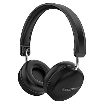 Blaupunkt BH51 ANC Moksha Bluetooth Wireless On Ear Headphones with 32 Hrs* Long Playtime I 25dB Active Noise Cancellation I 40MM Drivers I HD Sound I Built in Mic I TurboVolt Fast Charging Blaupunkt BH51 ANC Moksha Bluetooth Wireless On Ear Headphones with 32 Hrs* Long Playtime I 25dB Active Noise Cancellation I 40MM Drivers I HD Sound I Built in Mic I TurboVolt Fast Charging