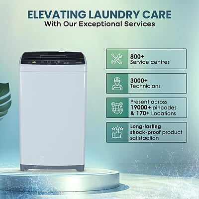 Haier 6 Kg 5 star Fully Automatic Top Loading Washing Machine HWM60-AE,