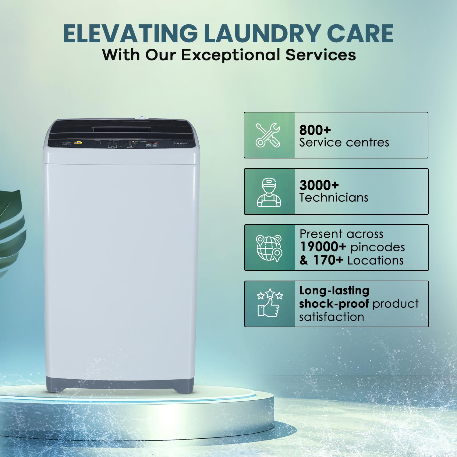 Haier 6.0 Kg 5 Star Oceanus Wave Technology Fully Automatic Top Loading Washing Machine Haier 6.0 Kg 5 Star Oceanus Wave Technology Fully Automatic Top Loading Washing Machine