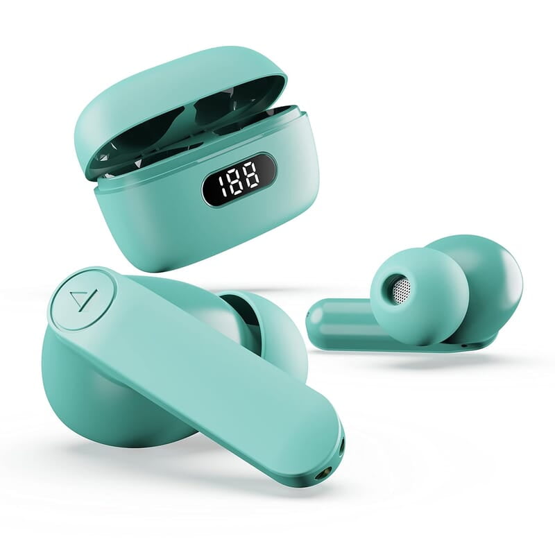 boAt Airdopes 121 PRO Truly Wireless in Ear Ear Buds w/Quad Mic ENx, Low Latency Mode for Gaming, 50H Playtime, IWP, IPX4, Battery Indicator Screen boAt Airdopes 121 PRO Truly Wireless in Ear Ear Buds w/Quad Mic ENx, Low Latency Mode for Gaming, 50H Playtime, IWP, IPX4, Battery Indicator Screen