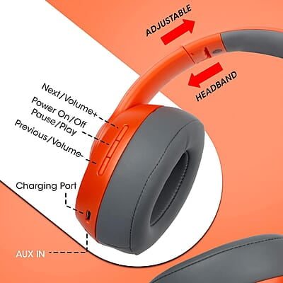 ZEBRONICS Zeb-Dynamic with Bluetooth supporting Headphone, Aux input, call Function and Media/volume control ZEBRONICS Zeb-Dynamic with Bluetooth supporting Headphone, Aux input, call Function and Media/volume control