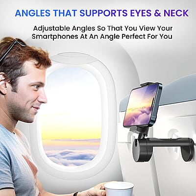 Portronics Mobot Clip Mobile Holder with 360° Adjustable Angles, Light Weight, Pocket Friendly, Mobile Stand for Table Portronics Mobot Clip Mobile Holder with 360° Adjustable Angles, Light Weight, Pocket Friendly, Mobile Stand for Table