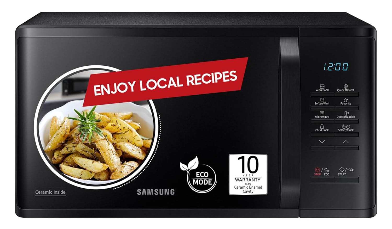 Samsung 23 L Solo Microwave Oven (MS23A3513AK/TL