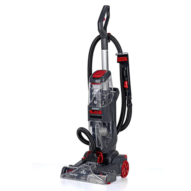 AGARO Elite Upright Wet & Dry Carpet Cleaner, 800W, 13.5 kPa Suction Pressure, 2 in 1 Handheld Carpet Spot Cleaner Machine AGARO Elite Upright Wet & Dry Carpet Cleaner, 800W, 13.5 kPa Suction Pressure, 2 in 1 Handheld Carpet Spot Cleaner Machine