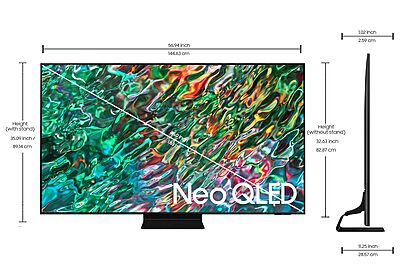 Samsung 163 cm (65 inches) 4K Ultra HD Smart Neo QLED TV QA65QN90BAKLXL Samsung 163 cm (65 inches) 4K Ultra HD Smart Neo QLED TV QA65QN90BAKLXL