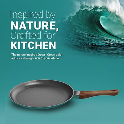 Preethi Artistic Collection Die Cast Non Stick Tawa, 27 cm Preethi Artistic Collection Die Cast Non Stick Tawa, 27 cm