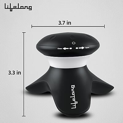 Lifelong Battery Powered Mini Head and Body Massager Lifelong Battery Powered Mini Head and Body Massager