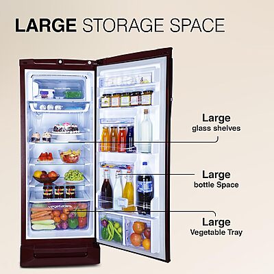 Godrej 234 L 3 Star 24 Advanced Capillary Technology Direct Cool Single Door Door Refrigerator Godrej 234 L 3 Star 24 Advanced Capillary Technology Direct Cool Single Door Door Refrigerator