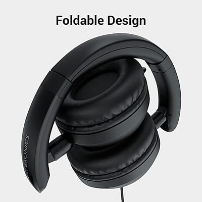 Zebronics BOOM Wired Headphone, Over Ear, in-Line MIC, Foldable, 1.5 meter Cable, for 3.5mm (Mobile | Tablet | Laptop | MAC), Soft Cushion, 40mm Drivers Zebronics BOOM Wired Headphone, Over Ear, in-Line MIC, Foldable, 1.5 meter Cable, for 3.5mm (Mobile | Tablet | Laptop | MAC), Soft Cushion, 40mm Drivers