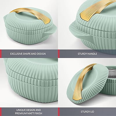 MILTON Oyster 1500 PU Insulated Casserole, 1275 ml