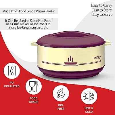 MILTON Buffet 1550 Inner Steel Casserole 1250 Ml