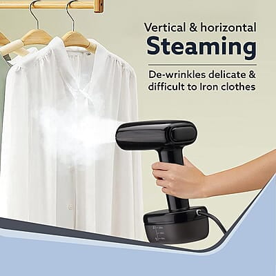 AGARO Icon Handheld Garment Steamer 1800W, 260 ML Water Tank AGARO Icon Handheld Garment Steamer 1800W, 260 ML Water Tank