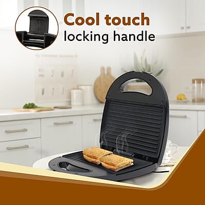 AGARO Delite Sandwich Maker, 750W, 4 Slice Non Stick Grill Plate AGARO Delite Sandwich Maker, 750W, 4 Slice Non Stick Grill Plate