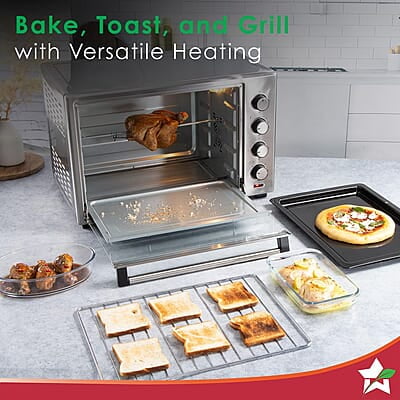 Wonderchef Oven Toaster Griller - 48 litres 6-Stage Heat Selection Bake, Grill, Roast Wonderchef Oven Toaster Griller - 48 litres 6-Stage Heat Selection Bake, Grill, Roast