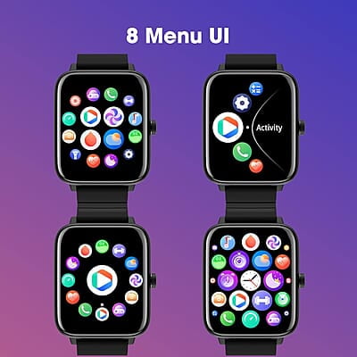 Zebronics DRIP Smart Watch with Bluetooth Calling, 4.3cm (1.69"), 10 built-in & 100+ Watch Faces, 100+ Sport Modes, 4 built-in Games, Voice Assistant, 8 Menu UI, Fitness Health & Sleep Tracker Zebronics DRIP Smart Watch with Bluetooth Calling, 4.3cm (1.69"), 10 built-in & 100+ Watch Faces, 100+ Sport Modes, 4 built-in Games, Voice Assistant, 8 Menu UI, Fitness Health & Sleep Tracker