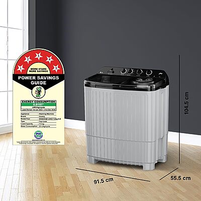 Godrej 12 Kg 5 Star Semi-Automatic Top Load Washing Machine With Air Dry and 4 Wash Programs Godrej 12 Kg 5 Star Semi-Automatic Top Load Washing Machine With Air Dry and 4 Wash Programs