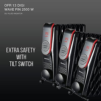 Havells Digital OFR 13 Wave Fin 2500 Watt Oil Filled Radiator