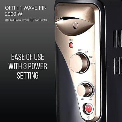 Havells OFR 11 2900 Watts Wave Fin with PTC Fan Heater Havells OFR 11 2900 Watts Wave Fin with PTC Fan Heater
