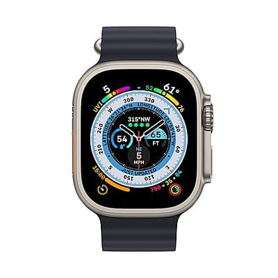 Apple Watch Ultra GPS + Cellular, 49mm Titanium Case