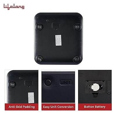 Lifelong LLWS09 ABS Weighing Scale Digital Personal Body Weighing Scale Lifelong LLWS09 ABS Weighing Scale Digital Personal Body Weighing Scale
