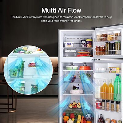 LG 264 L 2 Star Frost-Free Smart Inverter Double Door Refrigerator LG 264 L 2 Star Frost-Free Smart Inverter Double Door Refrigerator