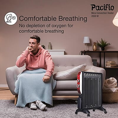 Havells Room Heater 2000W Pacifio Mica| Micathermic Technology for Rapid & Instant Heating Havells Room Heater 2000W Pacifio Mica| Micathermic Technology for Rapid & Instant Heating