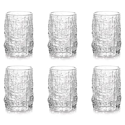 Treo by Milton Icy On The Rocks Glass Tumbler,6 Pc Set,270 ml Each,Transparent Treo by Milton Icy On The Rocks Glass Tumbler,6 Pc Set,270 ml Each,Transparent