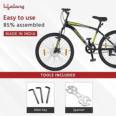Lifelong LLBC2603 Spirit 26T with Disc Brake and Suspension BMX Cycle Lifelong LLBC2603 Spirit 26T with Disc Brake and Suspension BMX Cycle
