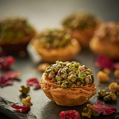 SMOOR SHAUQ Baklava Box Artisanal Turkish Delight 352gm SMOOR SHAUQ Baklava Box Artisanal Turkish Delight 352gm