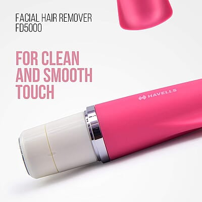 Havells Lady Facial Hair Remover Rotary Blades for Clean and Smooth Touch for Upper Lips, Chin & Cheeks Havells Lady Facial Hair Remover Rotary Blades for Clean and Smooth Touch for Upper Lips, Chin & Cheeks