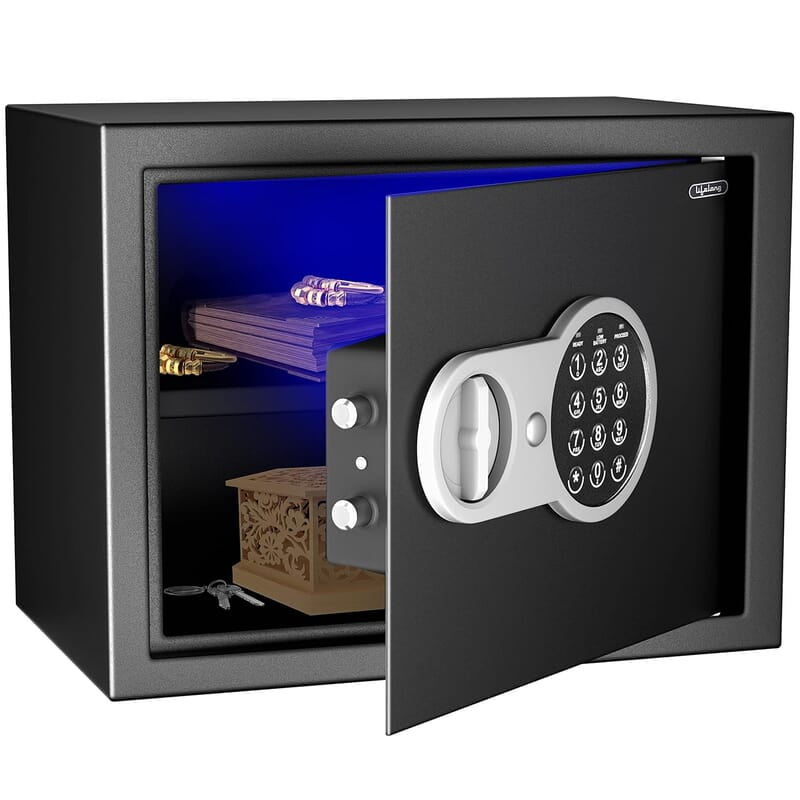 Lifelong LLHSL08 22Litres Home Safe Electronic Locker with LED Light Digital Security Safe for Home & Office Lifelong LLHSL08 22Litres Home Safe Electronic Locker with LED Light Digital Security Safe for Home & Office