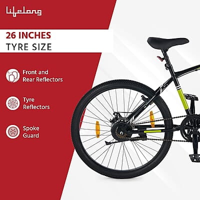 Lifelong LLBC2603 Spirit 26T with Disc Brake and Suspension BMX Cycle Lifelong LLBC2603 Spirit 26T with Disc Brake and Suspension BMX Cycle