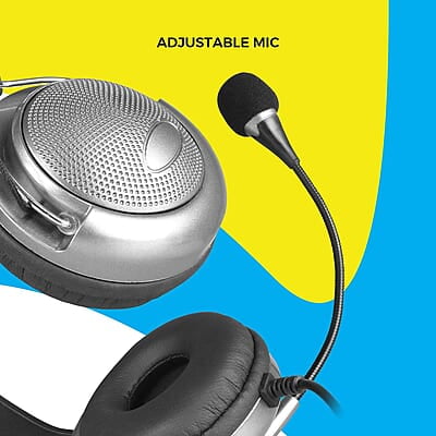 ZEBRONICS ZEB-SUPREME USB Wired Headphone with Mic ZEBRONICS ZEB-SUPREME USB Wired Headphone with Mic