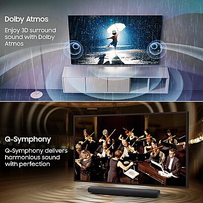 Samsung 109 cm (43 inches) The Frame Series 4K Ultra HD Smart QLED TV QA43LS03BAKLXL Samsung 109 cm (43 inches) The Frame Series 4K Ultra HD Smart QLED TV QA43LS03BAKLXL
