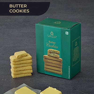 SMOOR Premium Butter Cookies Crunchy & Sweet Gourmet Cookie Biscuits 200g SMOOR Premium Butter Cookies Crunchy & Sweet Gourmet Cookie Biscuits 200g