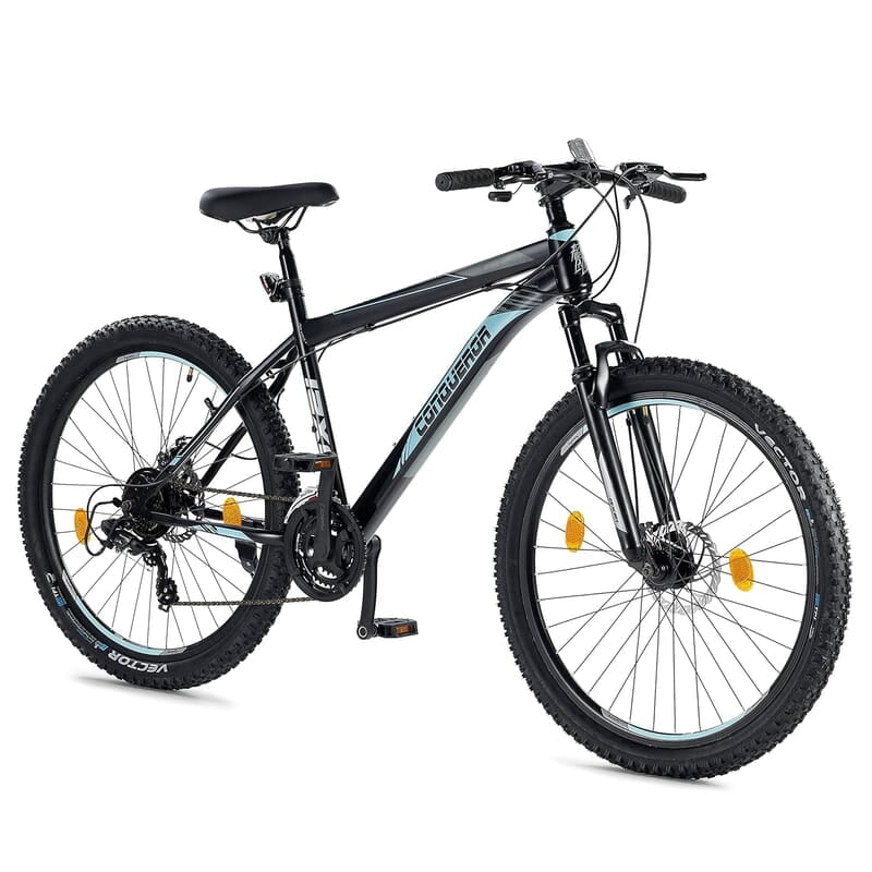 Lifelong Conqueror Freeride Shimano Gear Cycle,26T Steel MTB Unisex Cycle with 21 Speed Lifelong Conqueror Freeride Shimano Gear Cycle,26T Steel MTB Unisex Cycle with 21 Speed