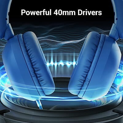 Zebronics BOOM Wired Headphone, Over Ear, in-Line MIC, Foldable, 1.5 meter Cable, for 3.5mm (Mobile | Tablet | Laptop | MAC), Soft Cushion, 40mm Drivers Zebronics BOOM Wired Headphone, Over Ear, in-Line MIC, Foldable, 1.5 meter Cable, for 3.5mm (Mobile | Tablet | Laptop | MAC), Soft Cushion, 40mm Drivers