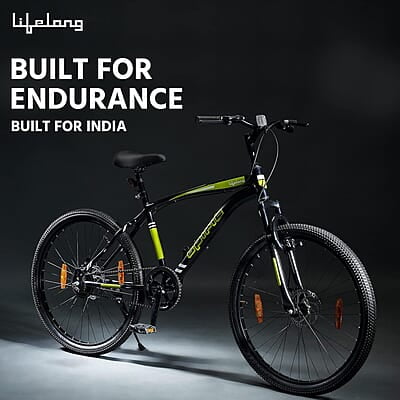 Lifelong LLBC2603 Spirit 26T with Disc Brake and Suspension BMX Cycle Lifelong LLBC2603 Spirit 26T with Disc Brake and Suspension BMX Cycle
